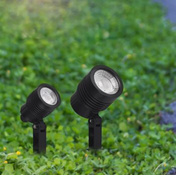 ESPETO P/ JARDIM NOIR LED MR11 3W 3000K - TASCHIBRA