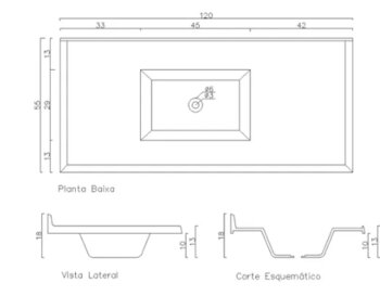 PIA SINTETICA STD GRANITADA 120cm x 55cm PRETA - AJ RORATO