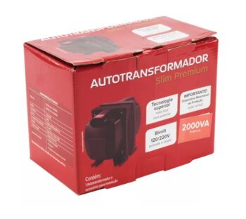 TRANSFORMADOR 2000VA BIVOLT SLIM PREMIUM - FORCELINE