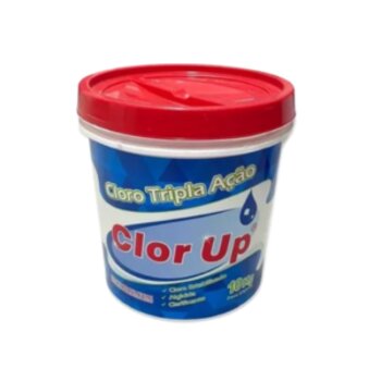 CLORO TRIPLA AÇÃO BALDE 10KG - CLOR UP