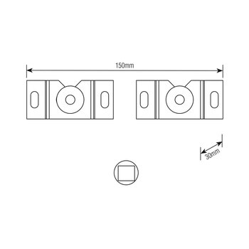 SUPORTE PARA TV SBRUB750 - BRASFORMA