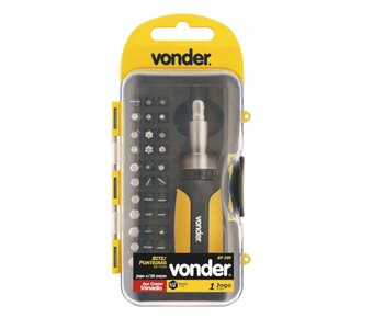 BITS/PONTEIRA BP 209 38 PEÇAS - VONDER